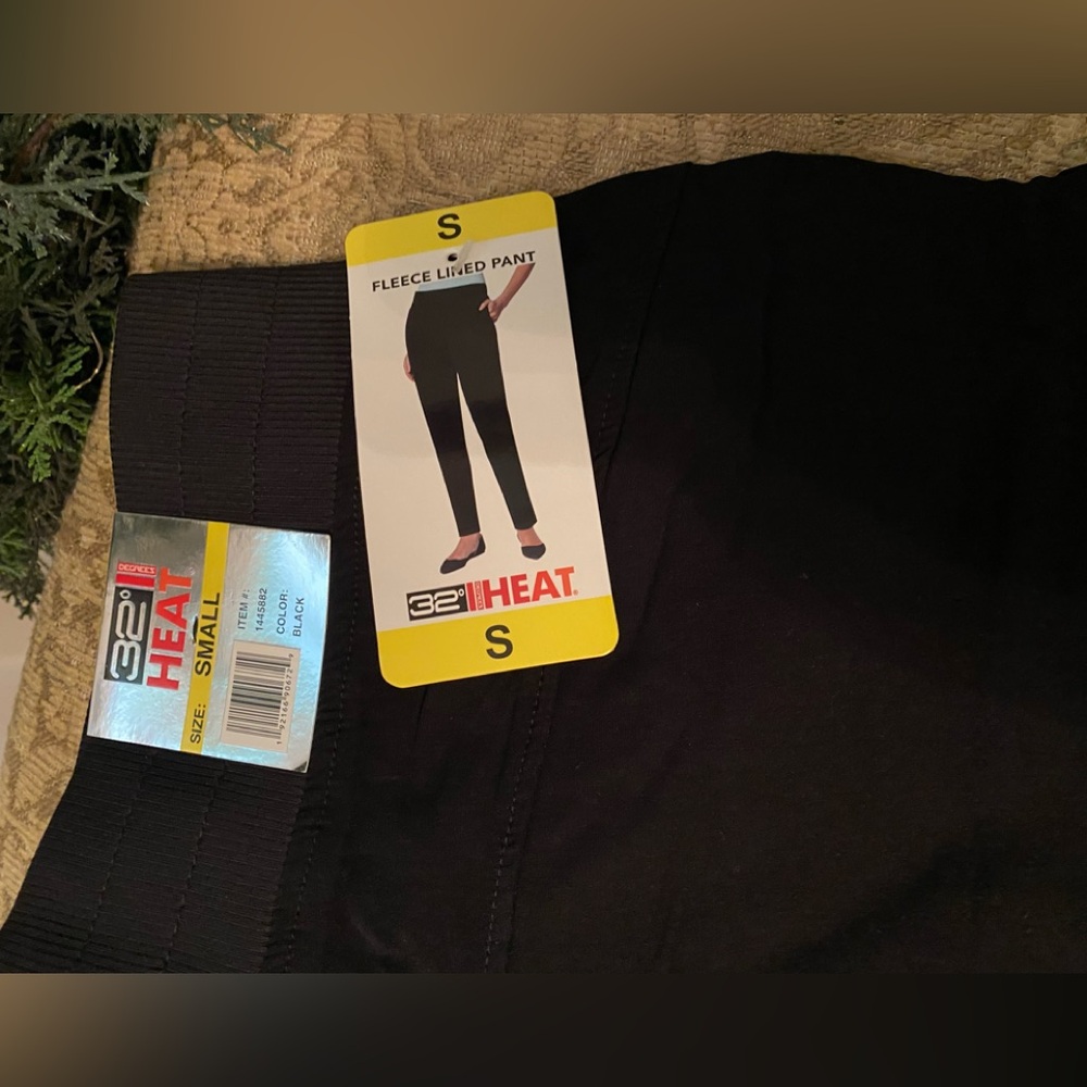 32 Degrees Heat Fleece Lined Pant NWT Size S